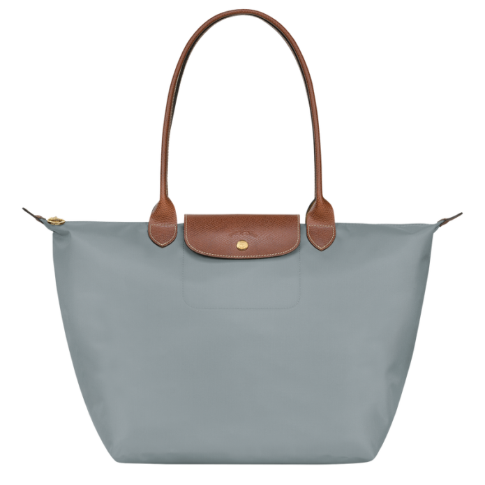 Longchamp Le Pliage Original L Tote Bag – Steel vip time amman jordan